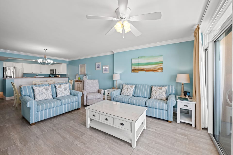 Oceanfront Living Room