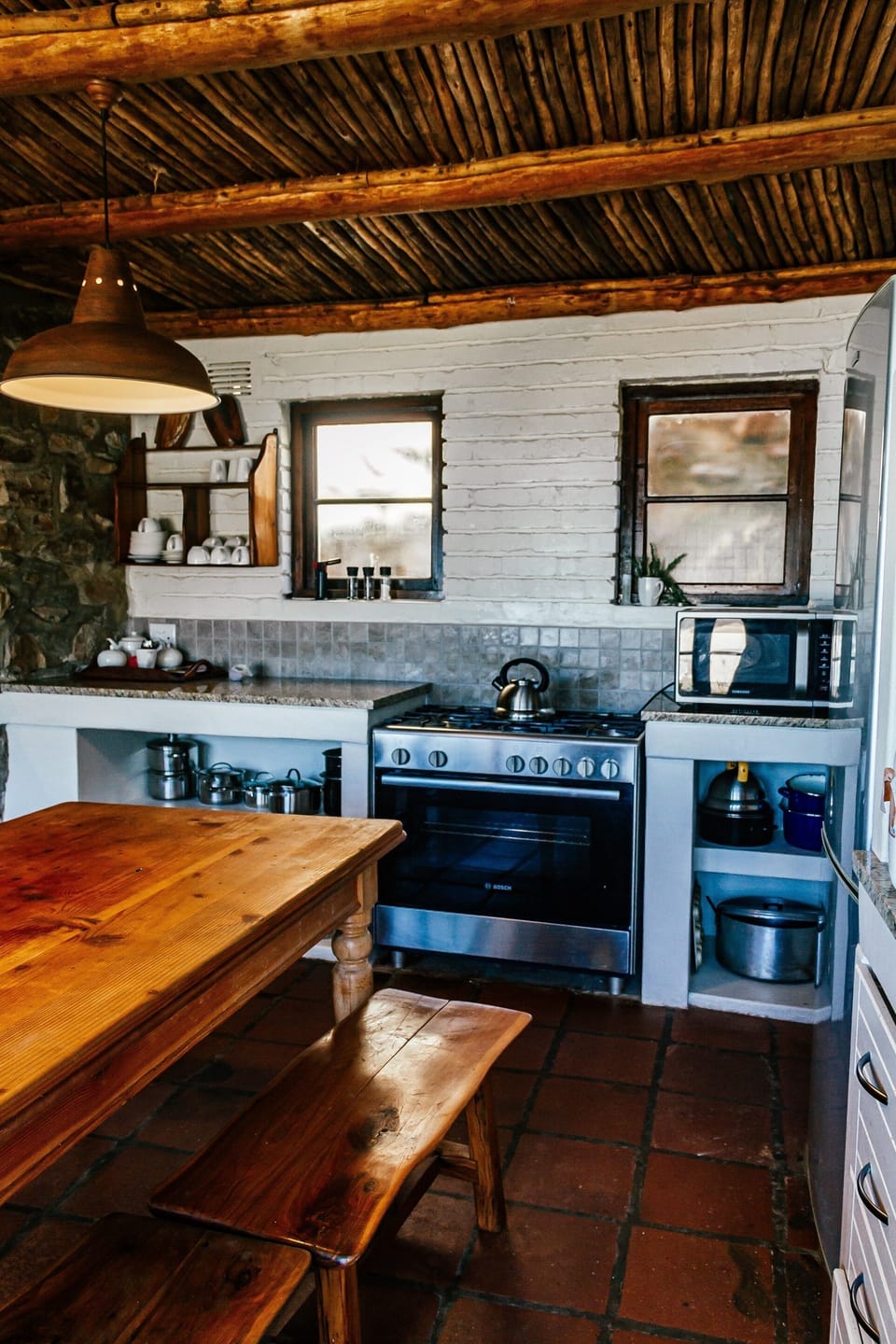 Royal House, 6 Bedrooms, Oceanfront | Shared kitchen | Full-size fridge, microwave, oven, stovetop