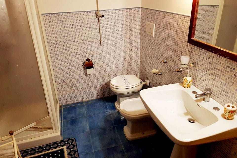 Panoramic Villa, 3 Bedrooms, Sea View | Bathroom | Shower, bidet, towels