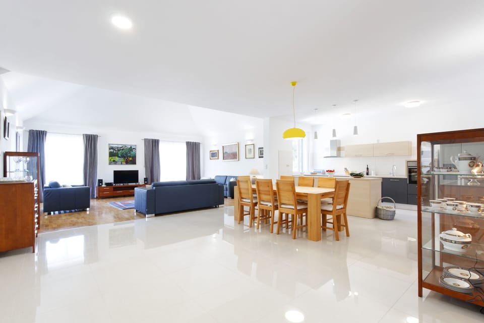 Villa, 3 Bedrooms, Private Pool | Living area | Flat-screen TV, DVD player