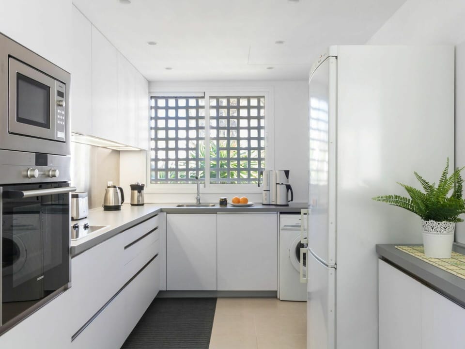 Cabinetry, Kitchen Sink, Property, Plant, Countertop, Building, Window, Sink, White, Houseplant