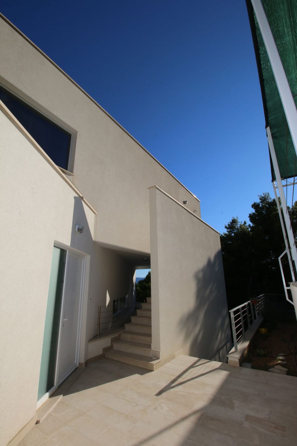 Interior entrance
