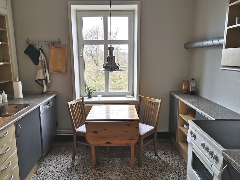 Suite, 1 Bedroom, Shared Bathroom | Shared kitchen | Fridge, oven, stovetop, dishwasher