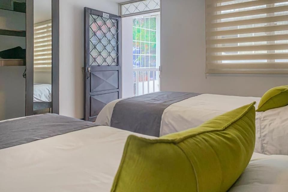 Desk, blackout drapes, free WiFi, bed sheets