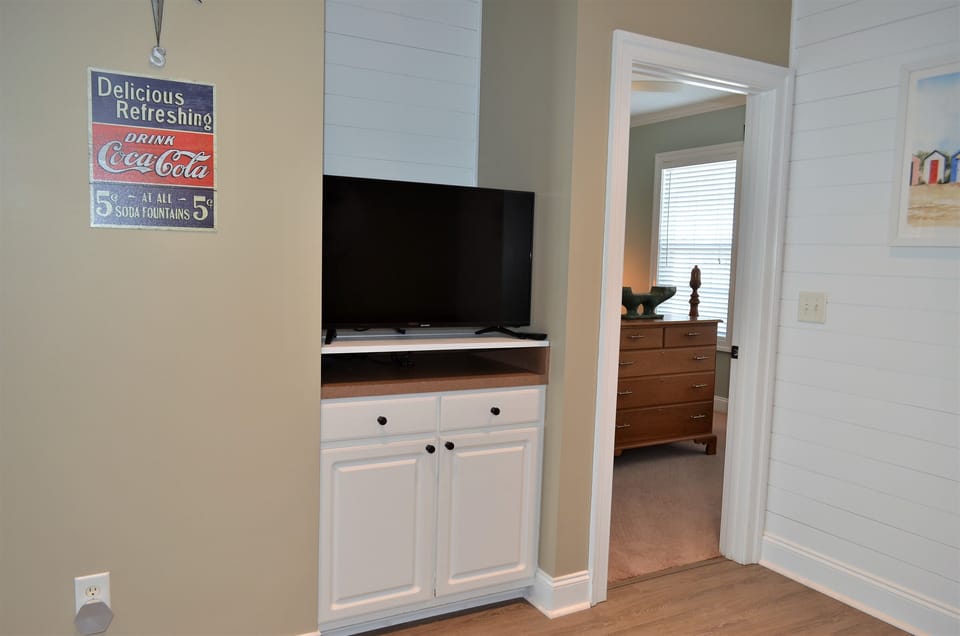 TV in Loft Sitting Area