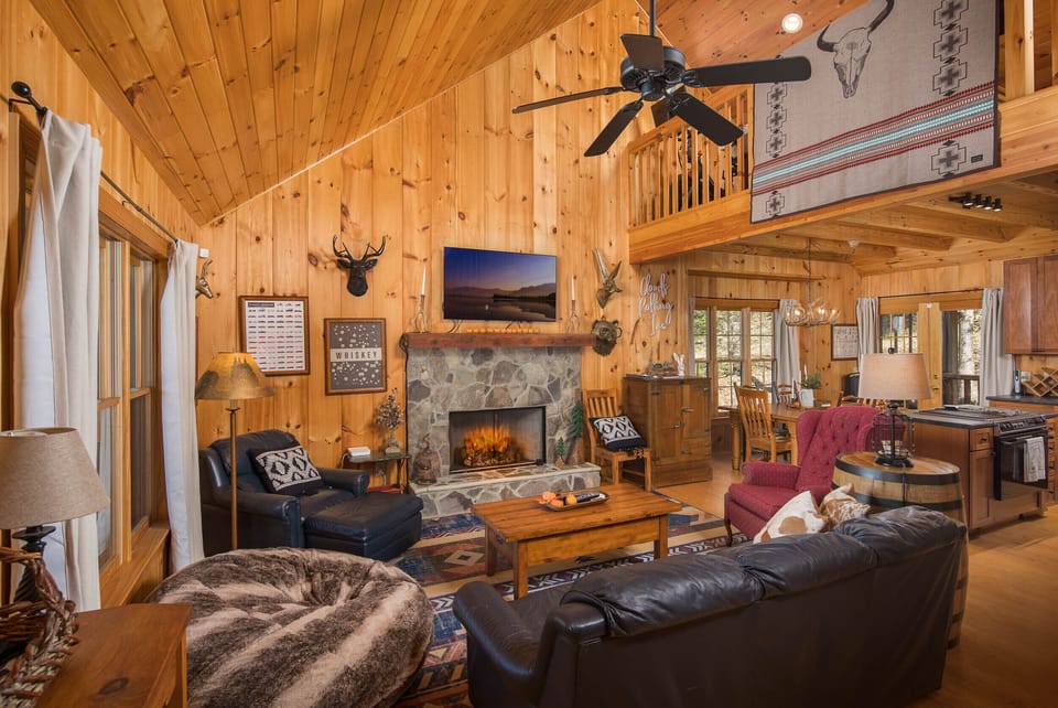 A warm and inviting living area.