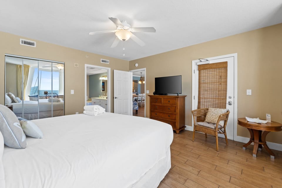 Primary Bedroom with King Size Bed