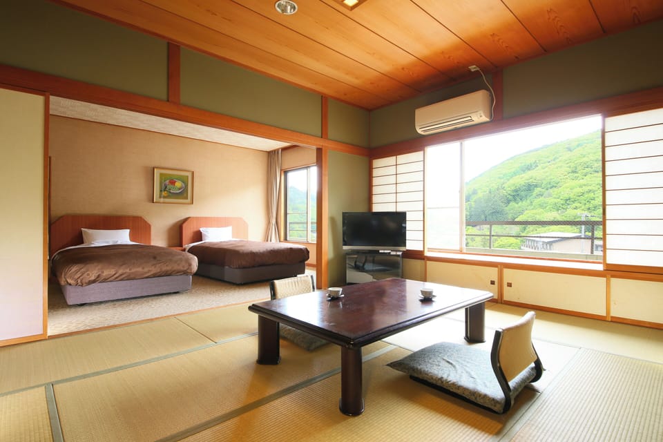 Standard Japanese-Western-Style-Room - Indoor Bath - Non-Smoking | Bed sheets