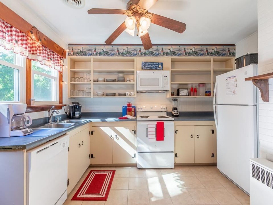 Well stocked kitchen