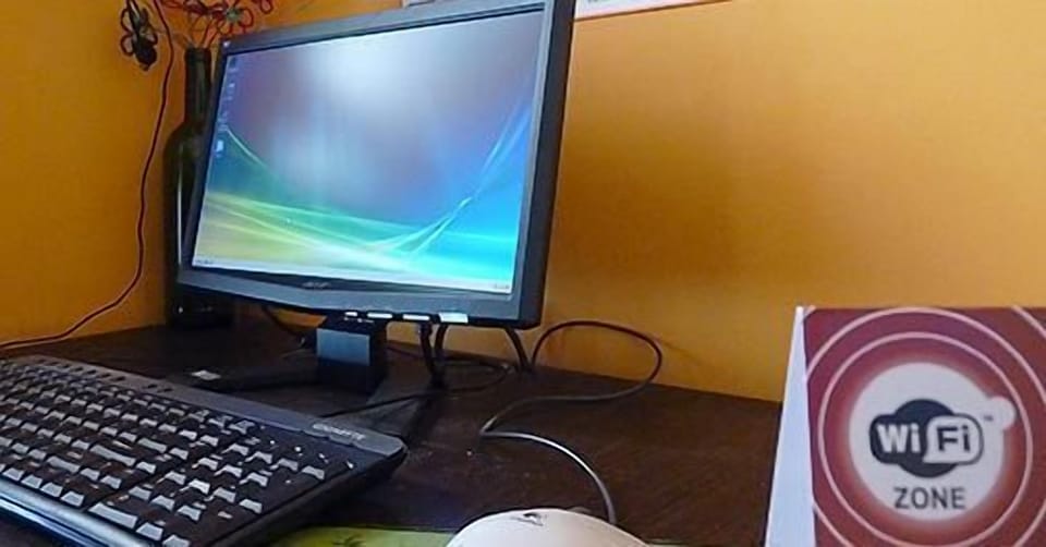 In-room business center