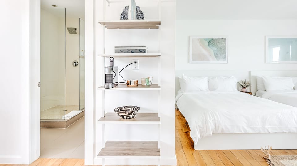 Junior Studio Suite, 2 Queen Beds, Terrace, Lake View | Minibar, iron/ironing board, free WiFi, bed sheets
