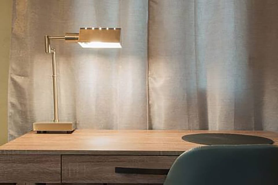 Desk and chair