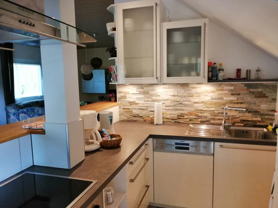 Family Condo, 2 Bedrooms, Patio, Garden View | Private kitchen | Full-size fridge, microwave, oven, stovetop