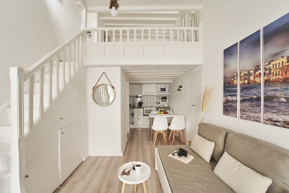 City Apartment, Annex Building | Living area | Flat-screen TV