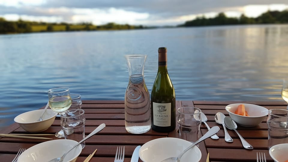 Picnic on the pontoon