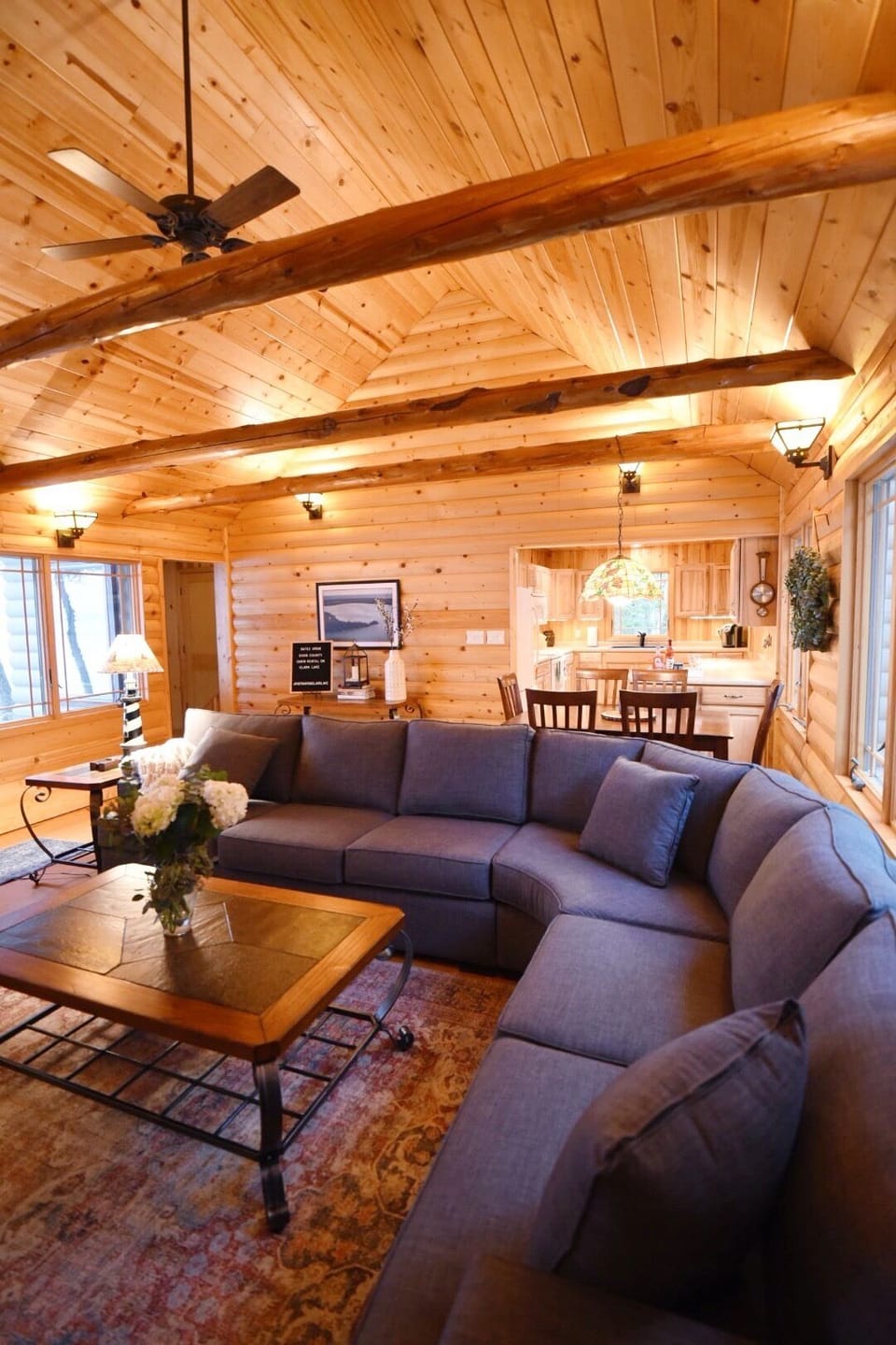Views of the water out both the east and west facing windows make you feel like you're on a boat in the living room.