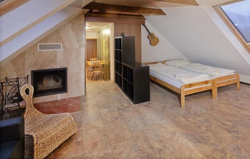 Family Apartment, 1 Bedroom | Living area