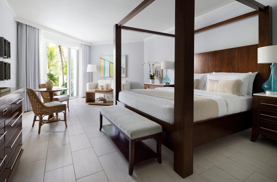 West Bay Swim-up Oversized Club Level Junior Suite (HSUP) | Minibar, in-room safe, soundproofing, iron/ironing board