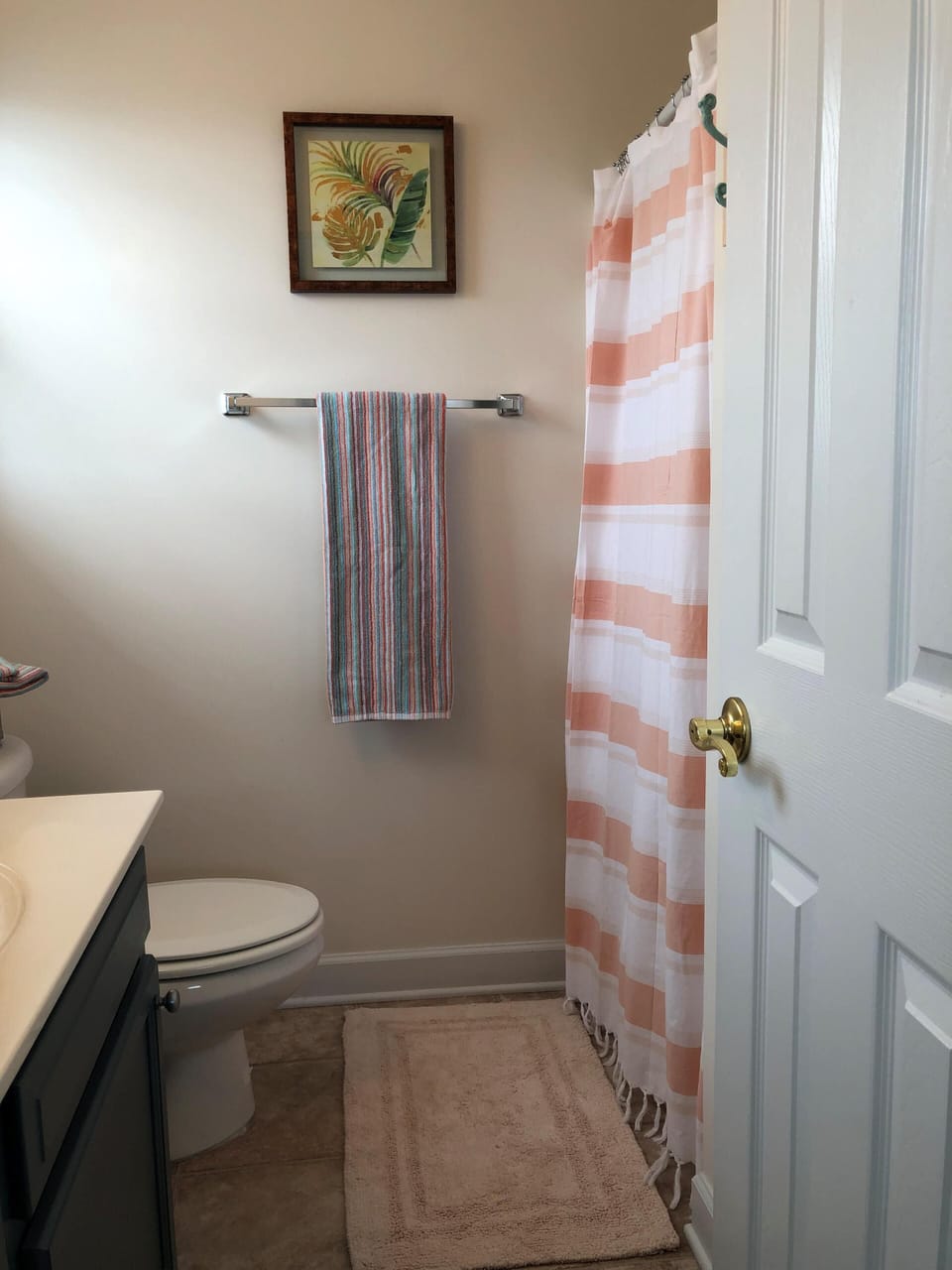Private bath for bedroom 2