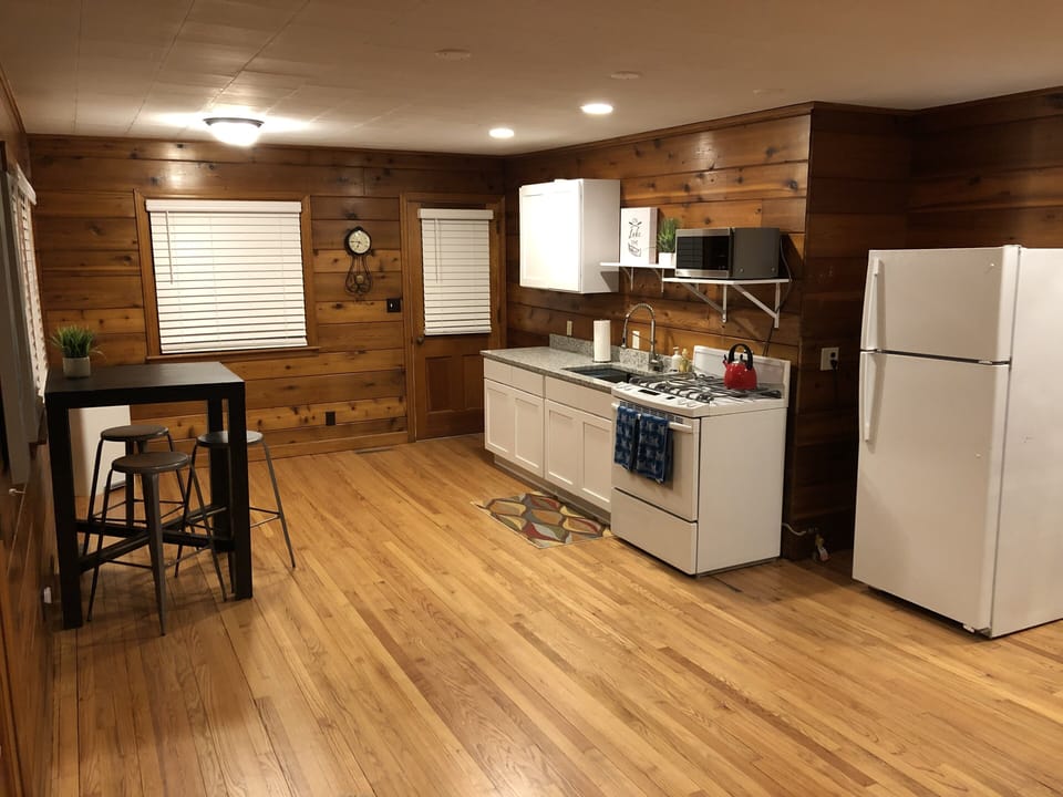 Open concept kitchen