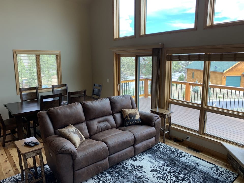Living room and dinning area