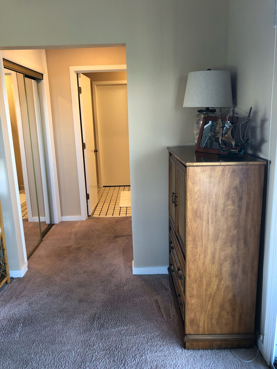 Entrance to master bath