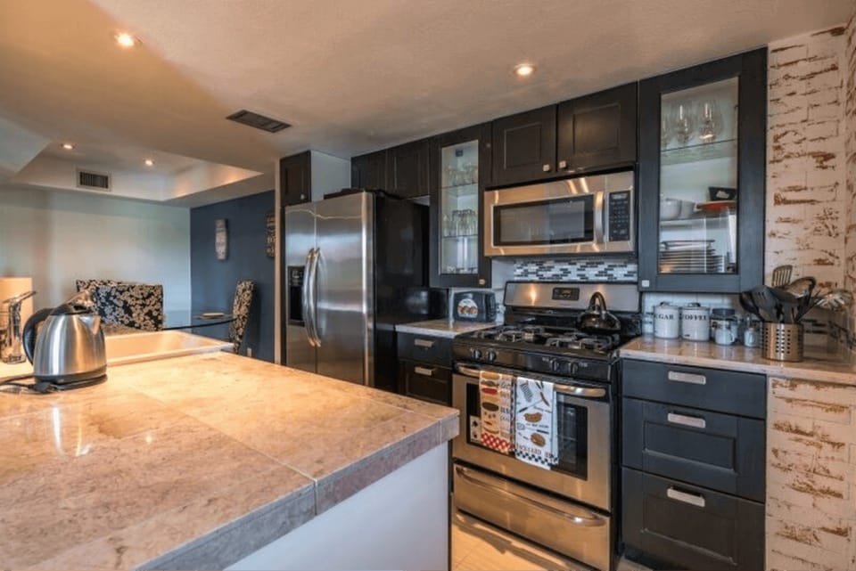 Villa (2 Bedrooms) | Private kitchen | Fridge