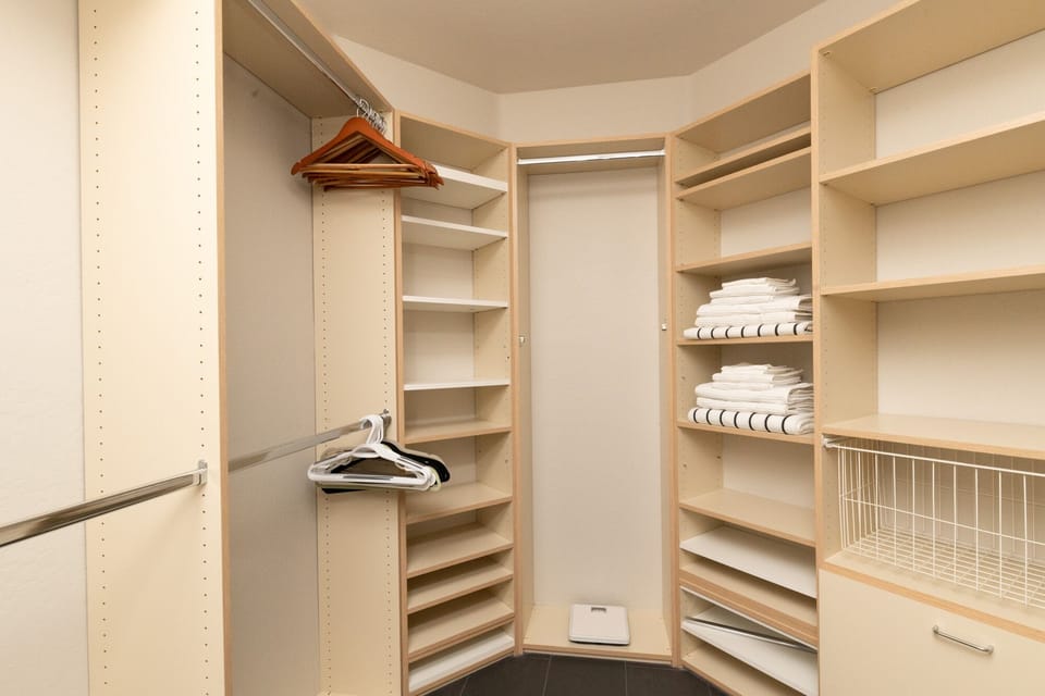 Master closet