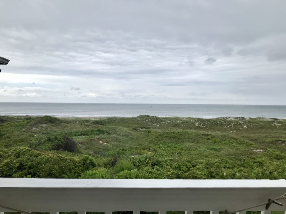View from the balcony. You can often see dolphins playing :) 