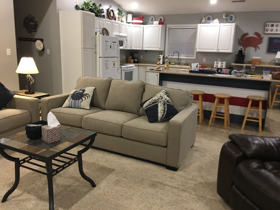 Large open area. 