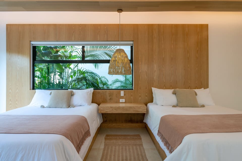 Standard Double Room, 2 Queen Beds | View from room