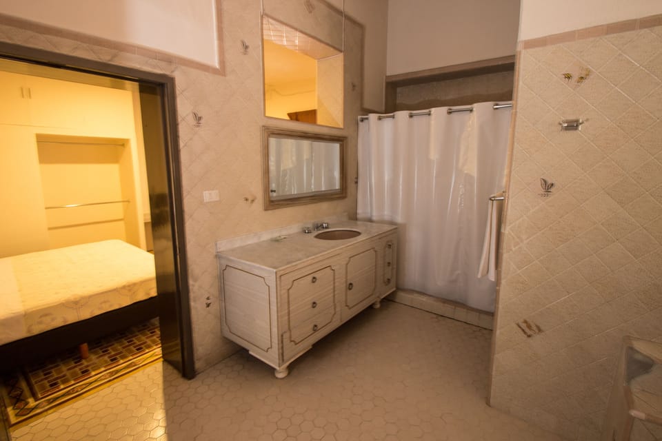 Standard Double Room, 1 King Bed, Private Bathroom | Bathroom | Shower, free toiletries, towels