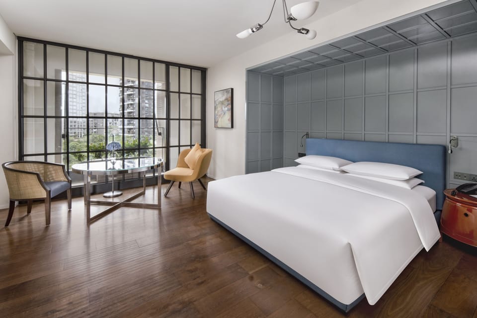 Superior Double Room, City View | Premium bedding, down comforters, pillowtop beds, free minibar