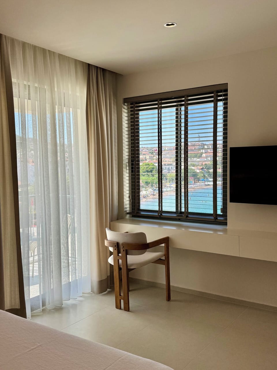 Superior Triple Room, Sea View | 1 bedroom, minibar, desk, laptop workspace