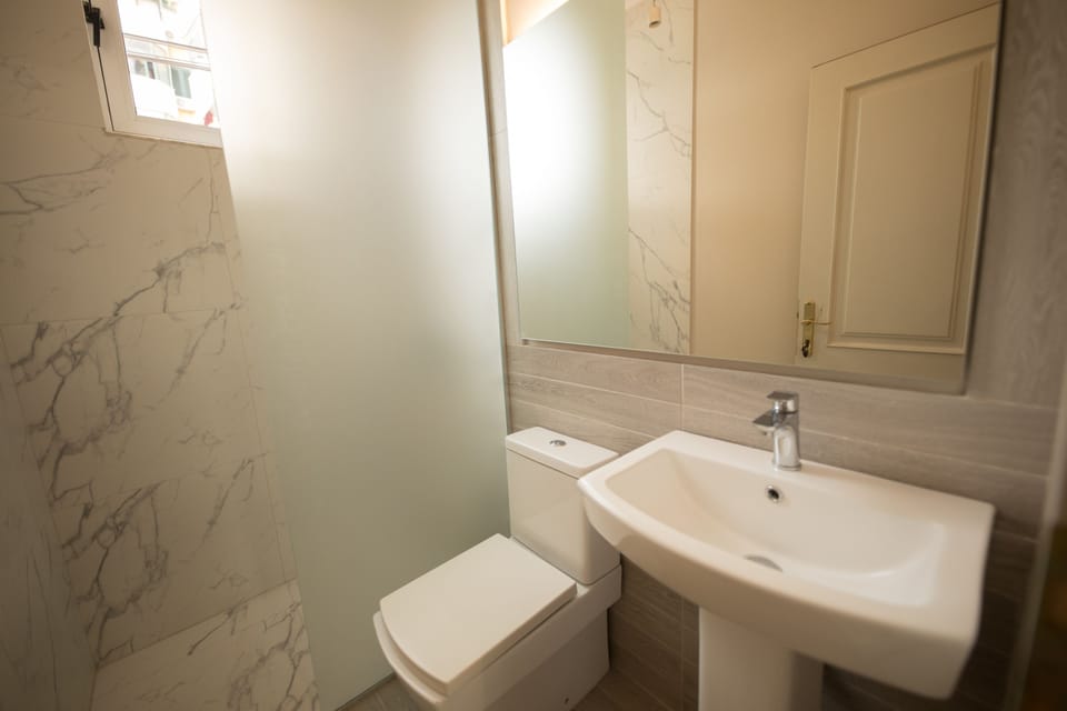 Deluxe Shared Dormitory, Women only (1 bed in 4 bed dorm) | Bathroom | Shower, rainfall showerhead, hair dryer, soap