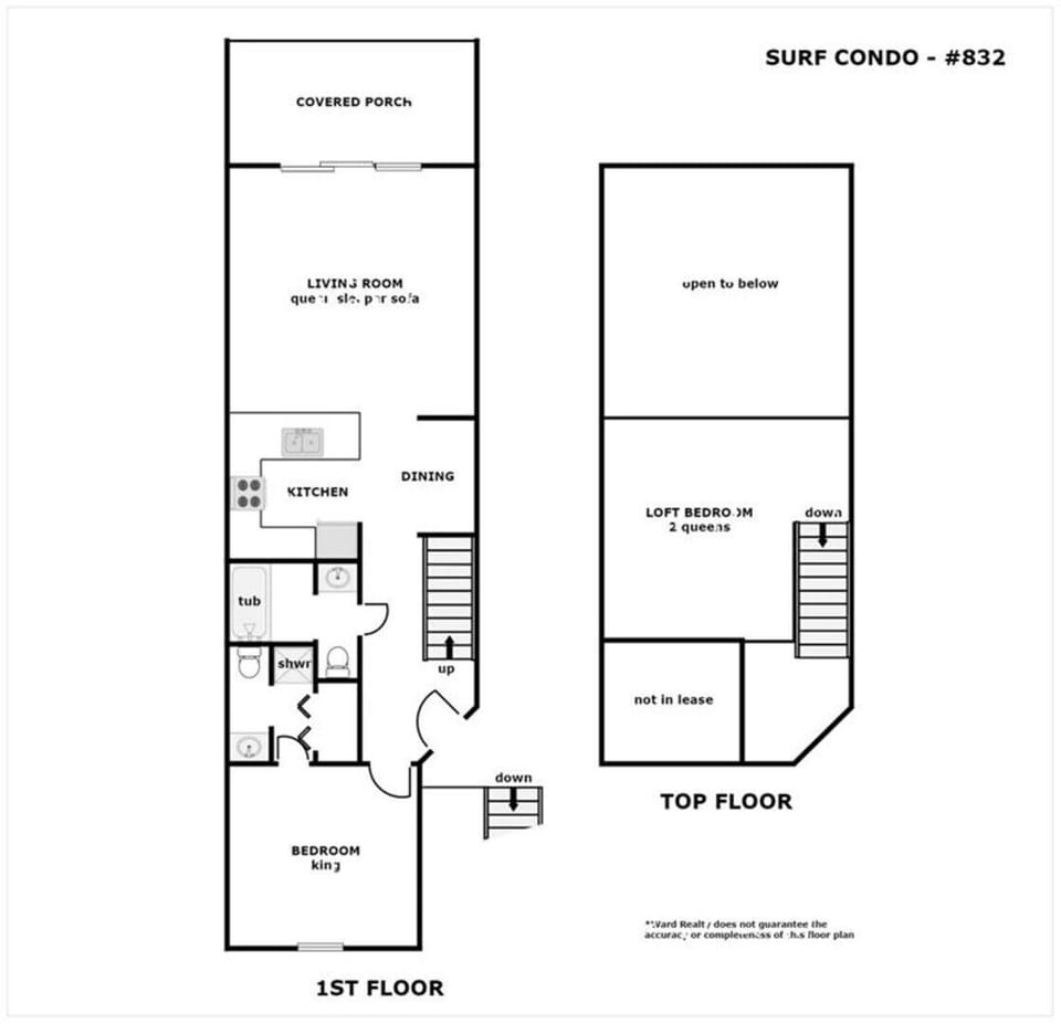 Top of Surf Floor Plan