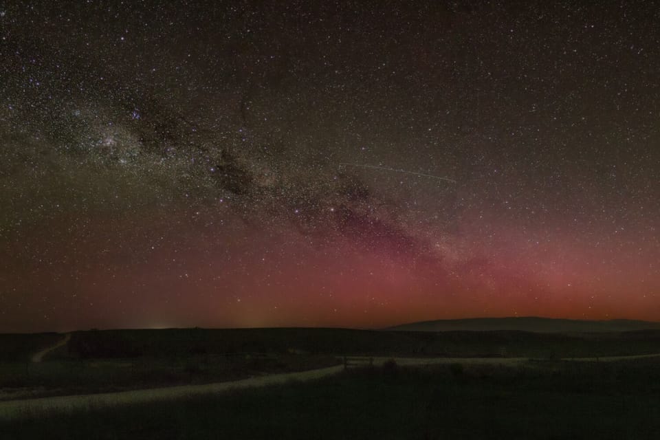 The night sky