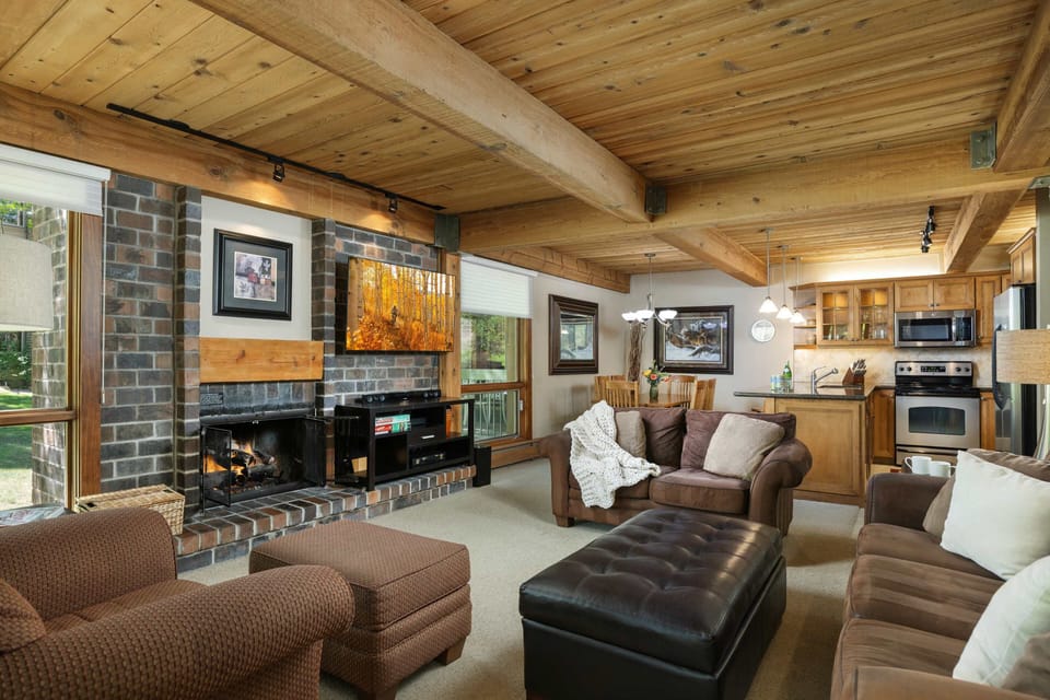 Living Room with Fireplace