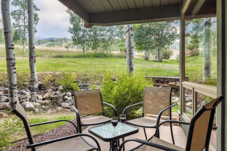 Ski-in/ Ski-out Patio