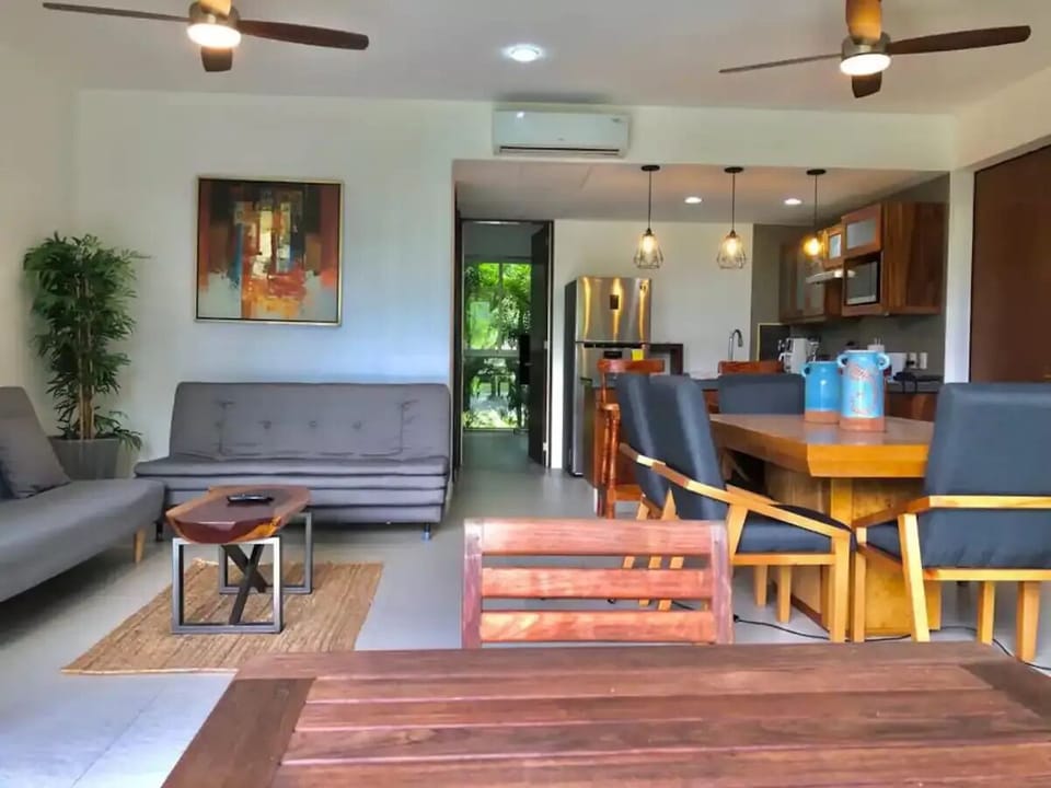 LIVING ROOM AND DINING ROOM