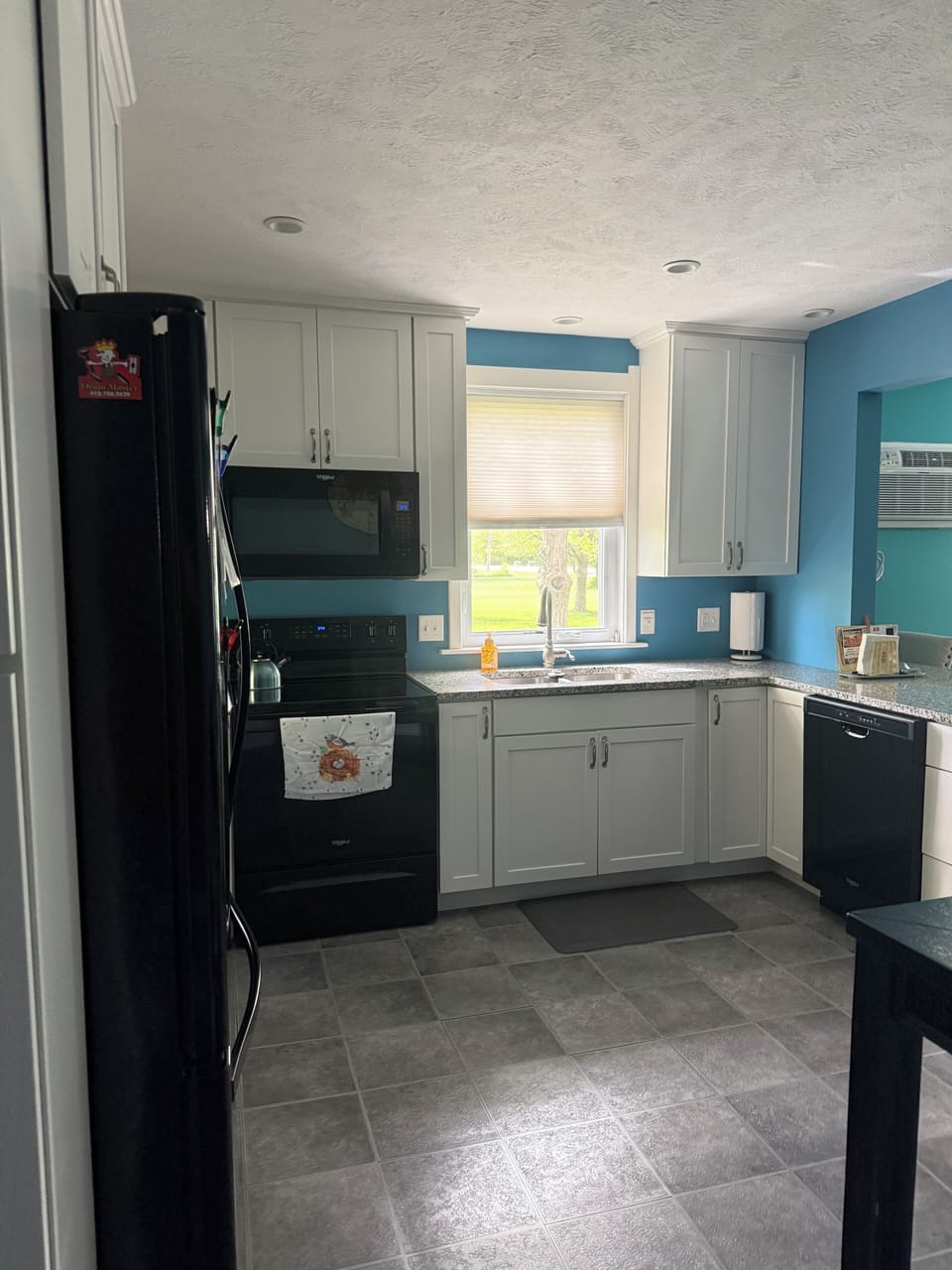 Large well stocked kitchen