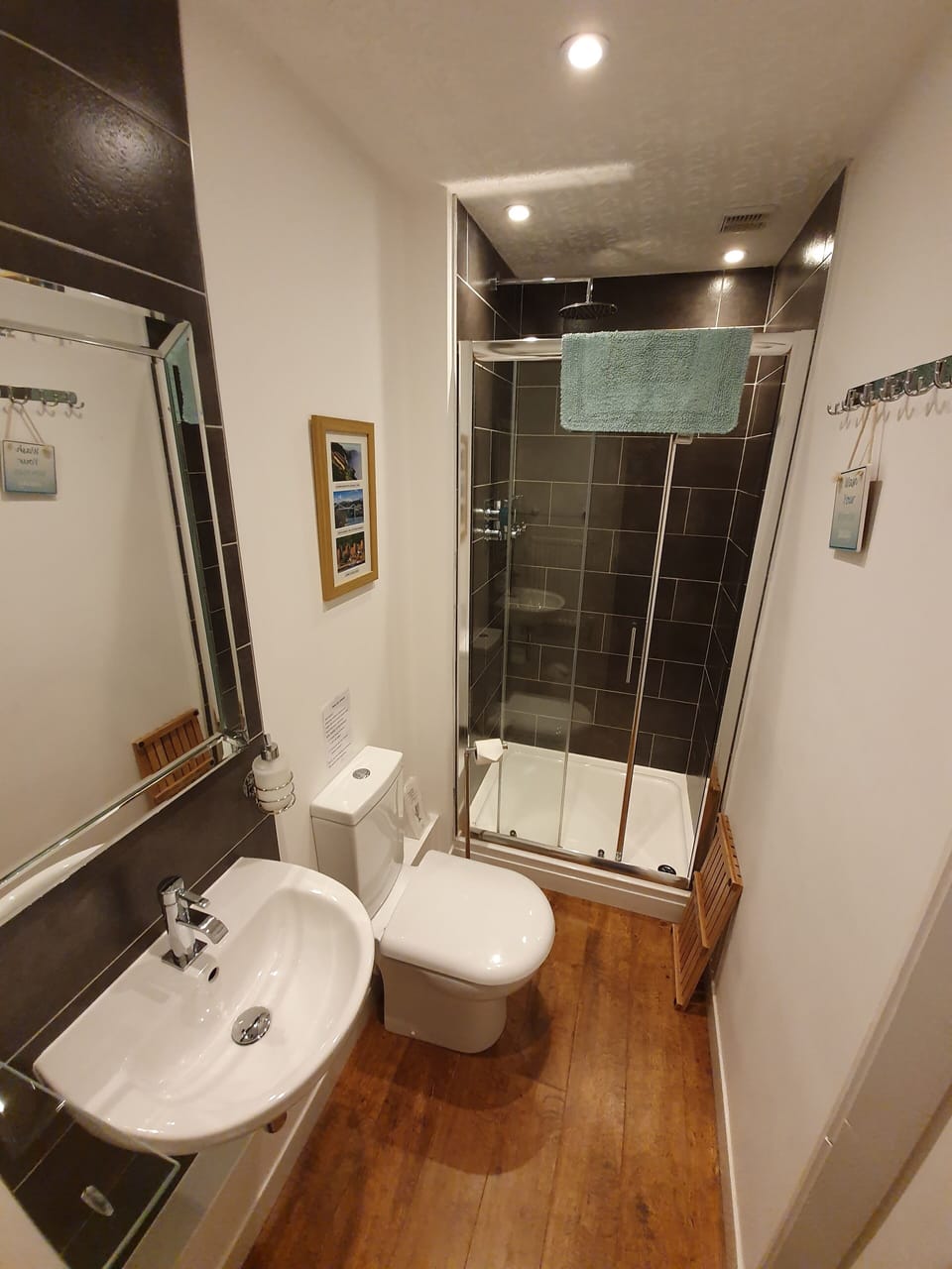 Twin Room | Bathroom | Shower, towels