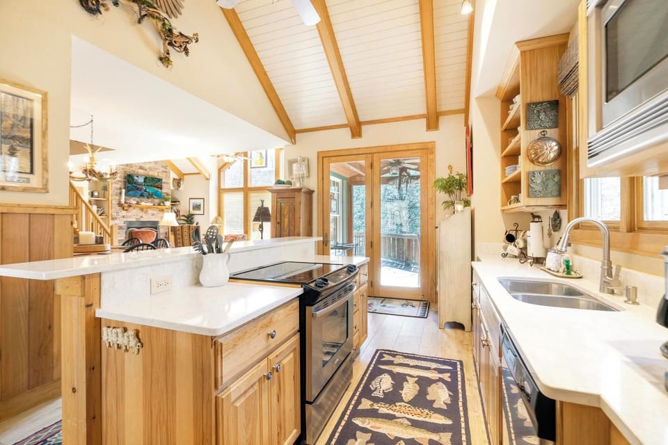 Kitchen---Bright and Inviting, Open Floor Plan