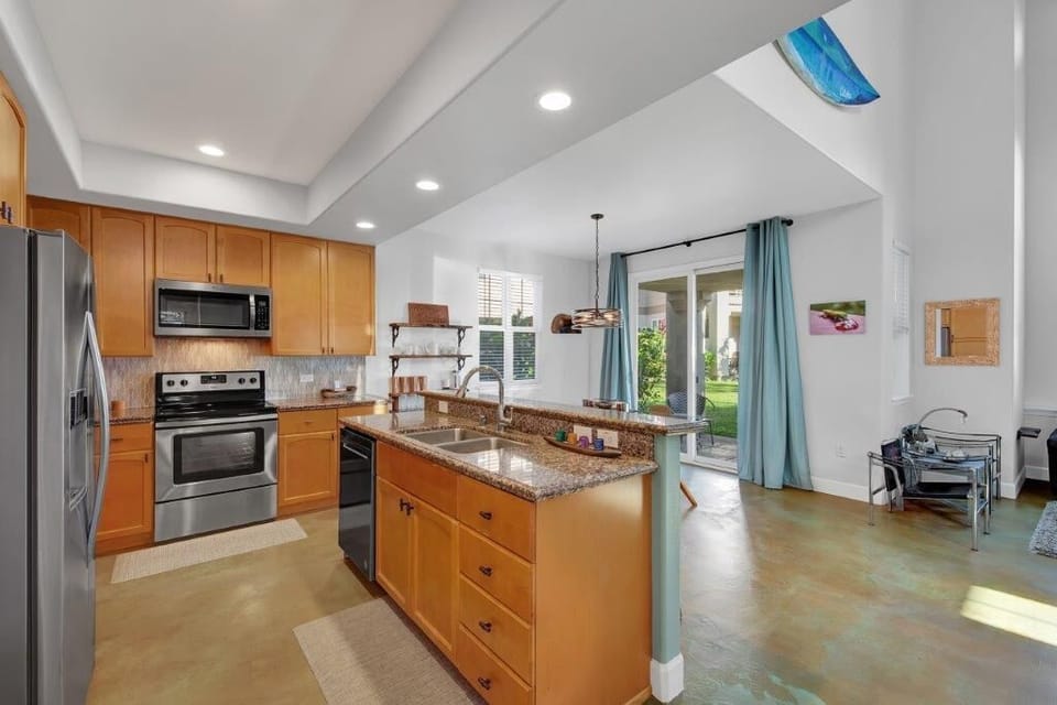 Fully equipped kitchen