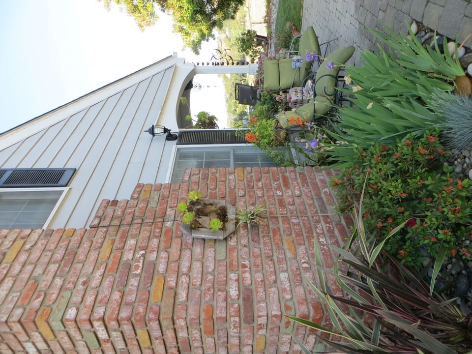 Seating area adjoining BBQ