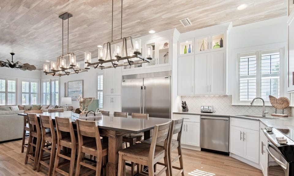 First Floor Kitchen and Dining Area