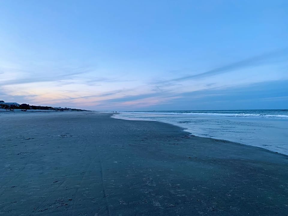 Steps to beach 