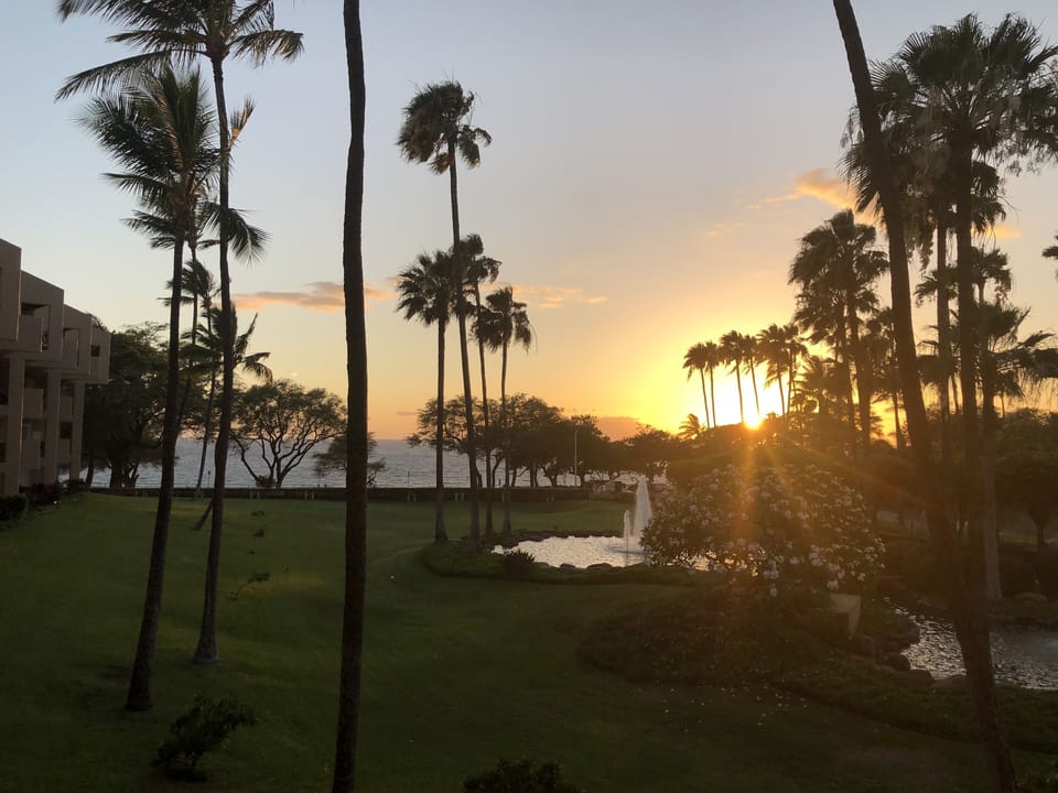 Sunset From Lanai