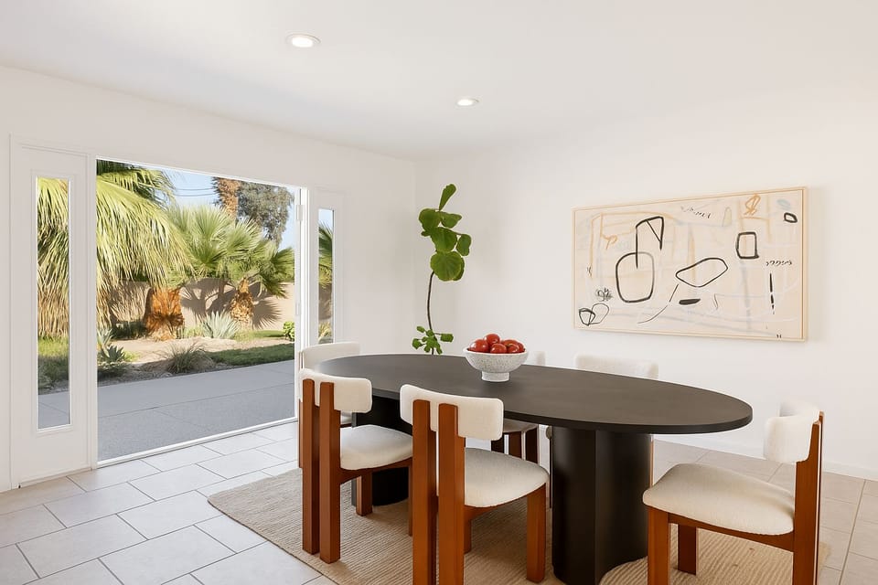 Dining Room, Back Patio
