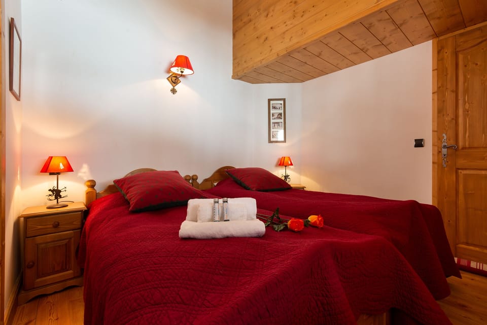 Two single beds
